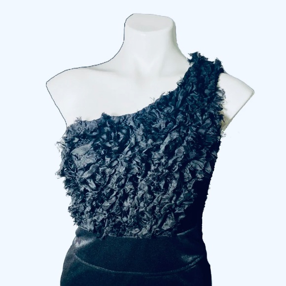 Arden B one shoulder ruffle sequin mini dress - Picture 3 of 17